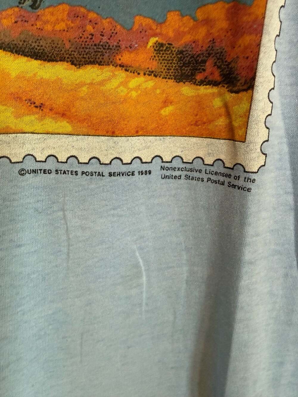Vintage 1989 United States Postal Service Pheasant Stamp T-Shirt - Picture 2 of 5